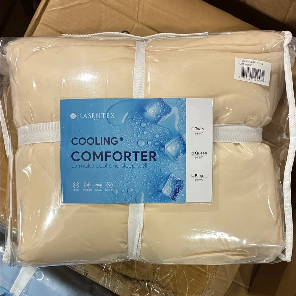 Queen Pinkish Cooling Comforter